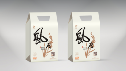 從瓶貼標(biāo)簽到手提袋 打造一體化食品大米包裝設(shè)計全攻略